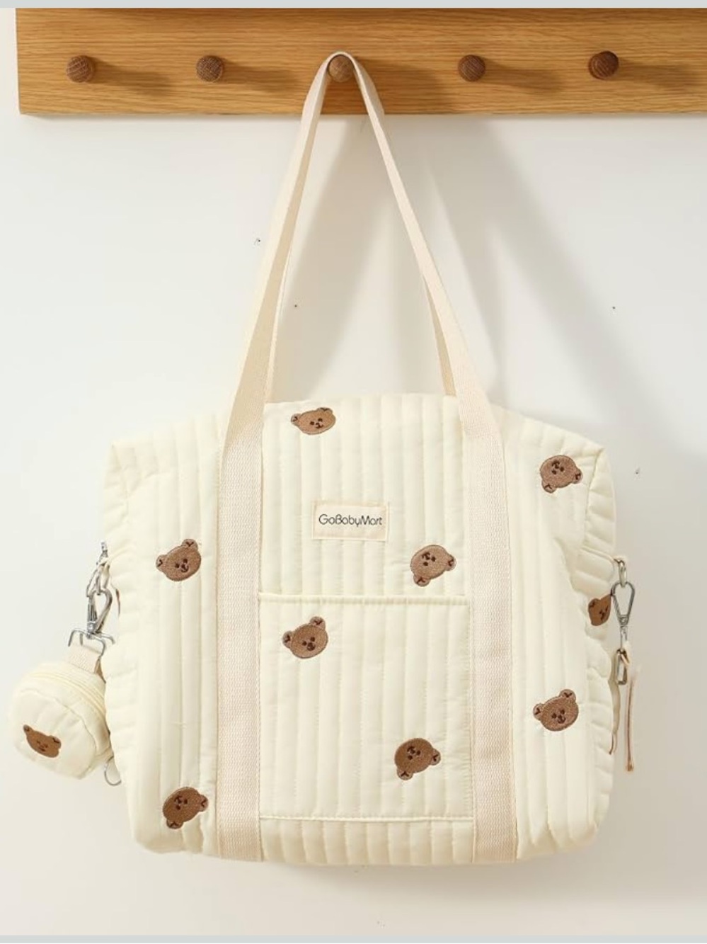 New diaper bag with changing pad